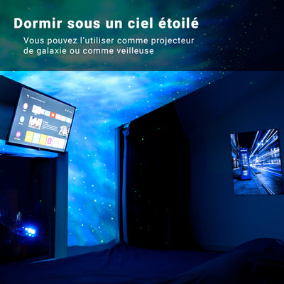 HomeProtek 90° Rotating Galaxy Projector, Starry Sky Projector