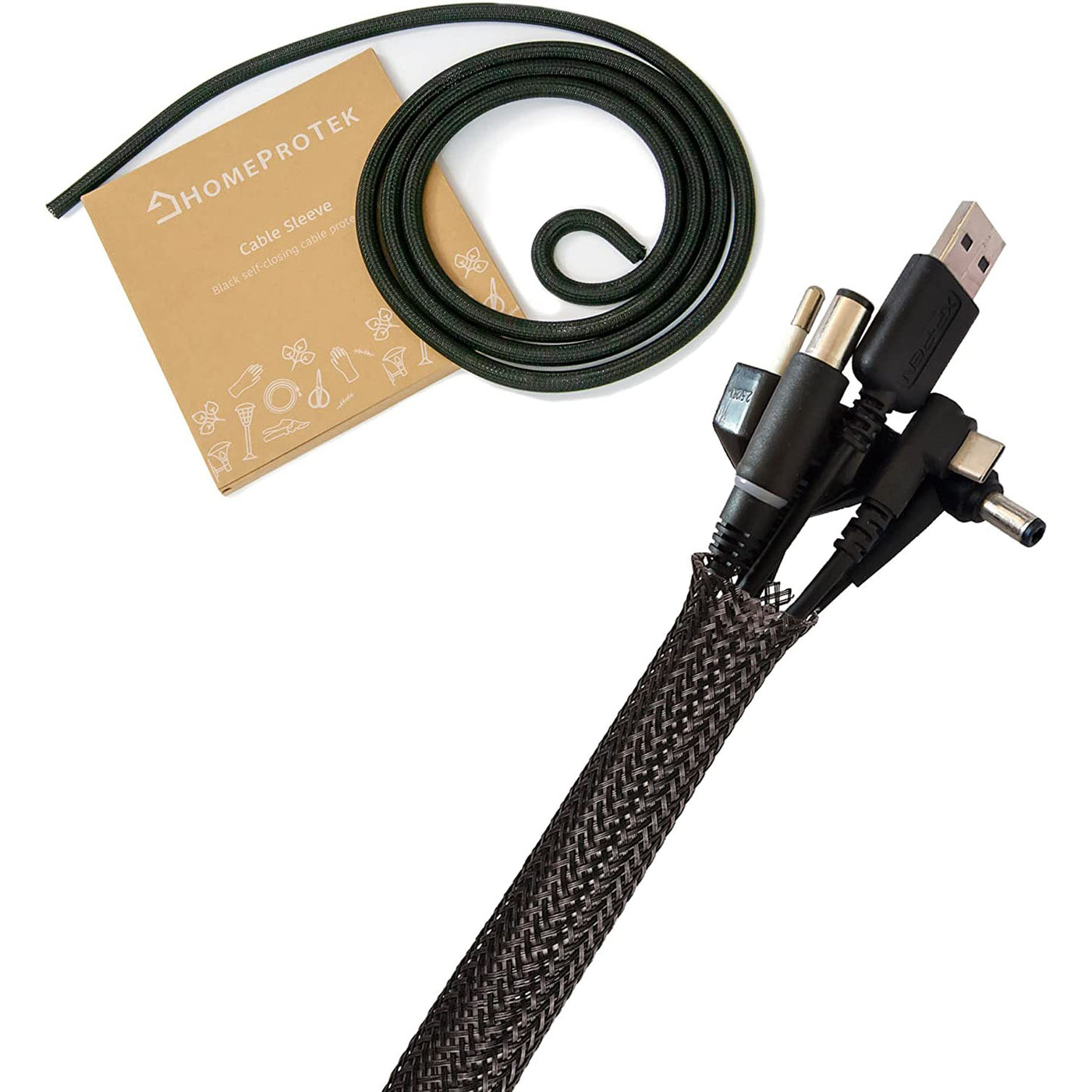 Gaine de câble / Cache Câble flexible – Homeprotek